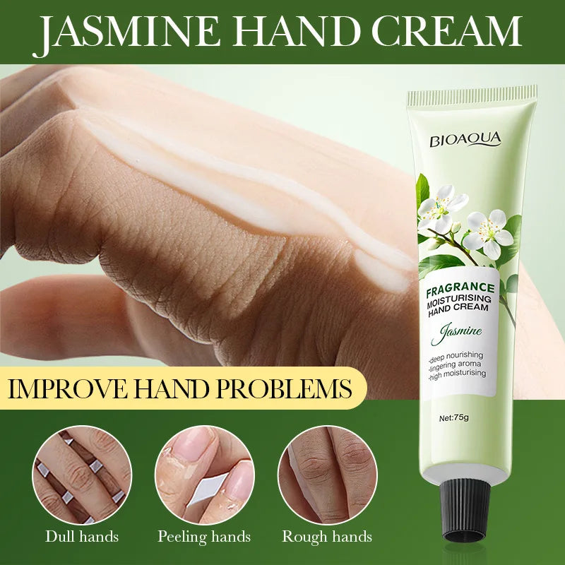 Jasmine Nourishing Hand Cream for Dry Skin