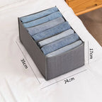 Foldable Compartment Organizer for Jeans and Trousers