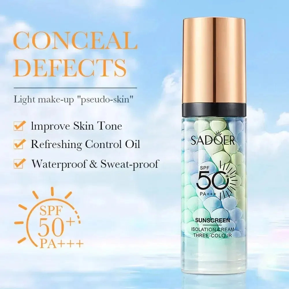 Three-Color Makeup Primer and Skin Tone Corrector