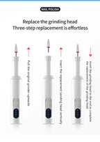 Cordless Electric Nail Drill for Manicure and Pedicure