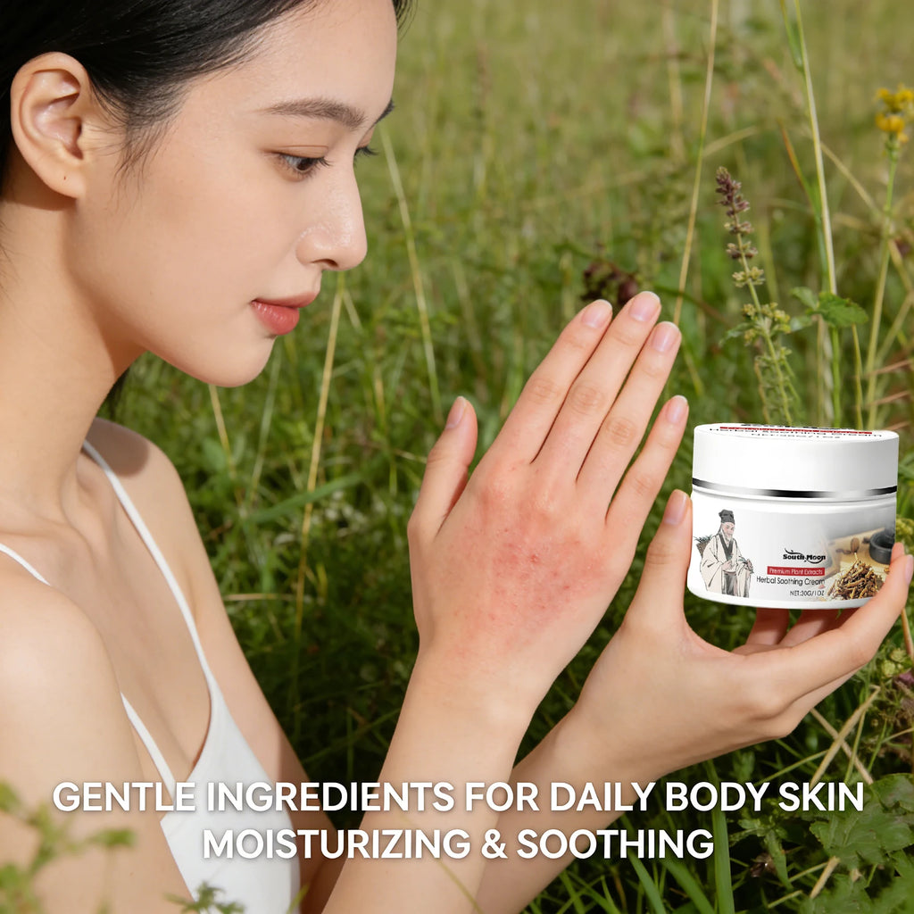 Herbal Soothing Relief Cream for Dry and Itchy Skin