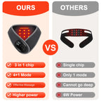 Portable Cordless Vibration Neck Massager Wrap