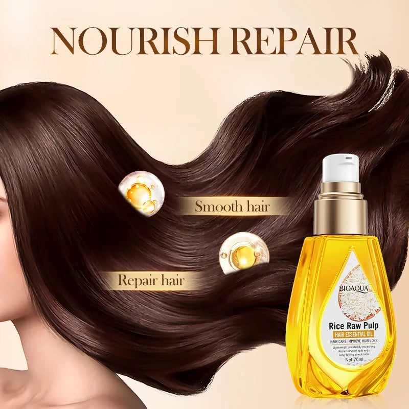 Rice Extract Nourishing Skincare and Hair Care Collection