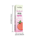 Color-Changing Peach Moisturizing Lip Balm