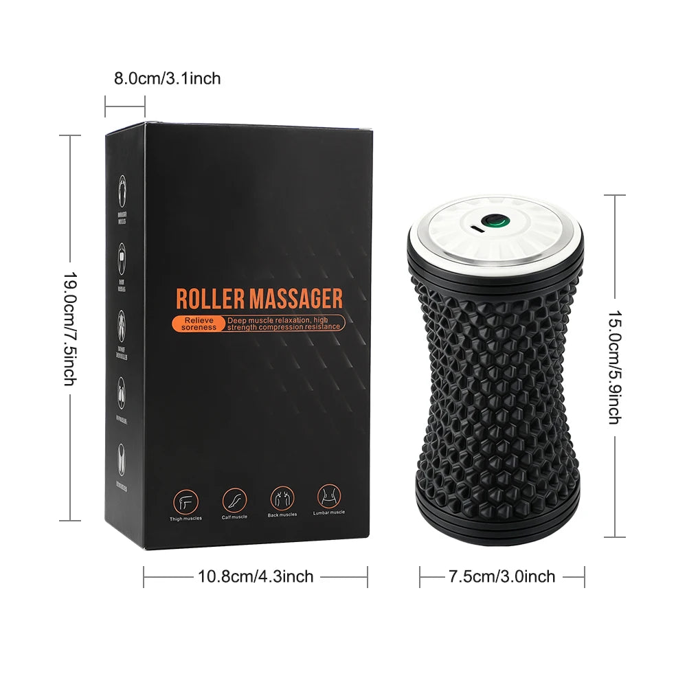 Electric Vibrating Muscle Recovery Massage Roller