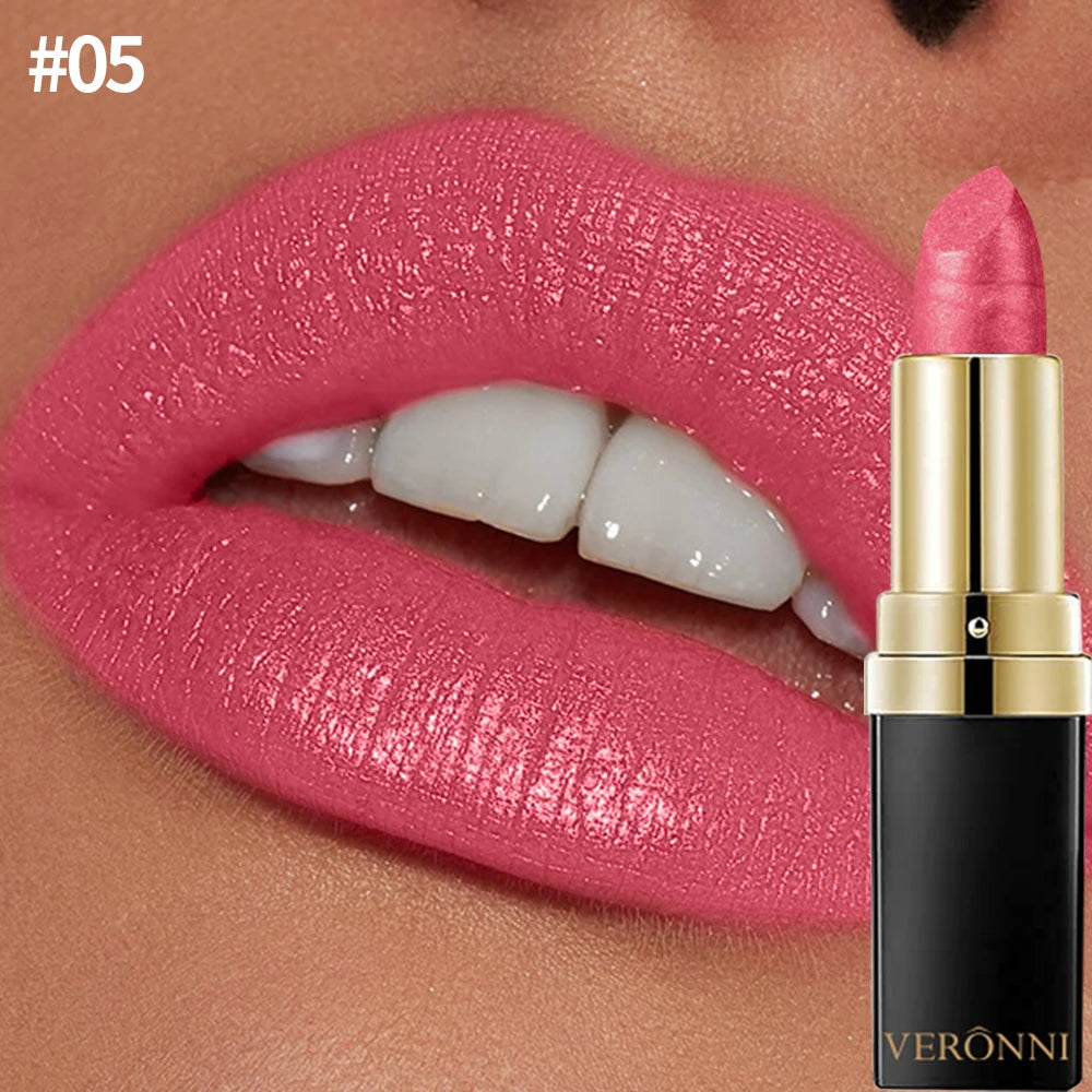 Shimmer Diamond Pearl Lip Gloss for Long-Lasting Shiny Lips