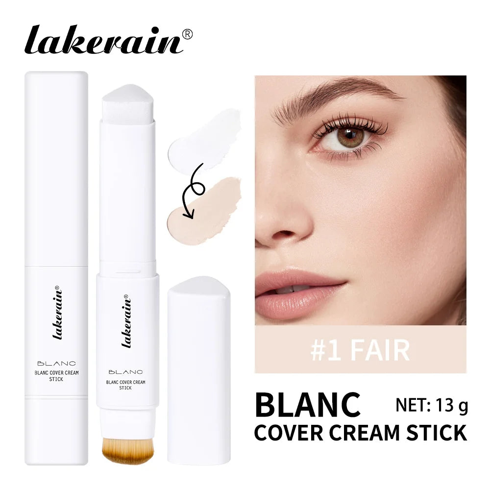 Color-Adapting Foundation Stick with Built-in Brush