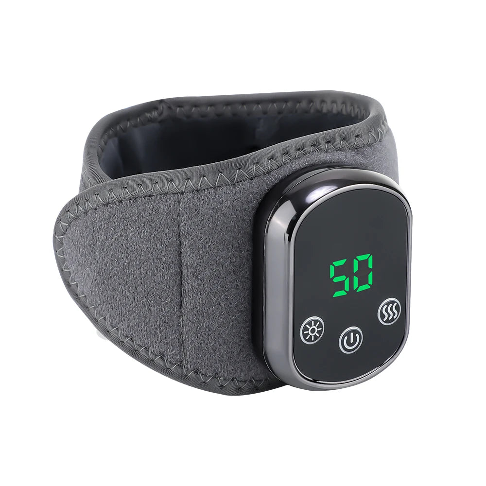 Heated Vibrating Wrist Support Wrap for Pain Relief - 14