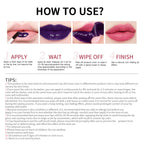 Waterproof Peel-Off Lip Stain for Long-Lasting Color