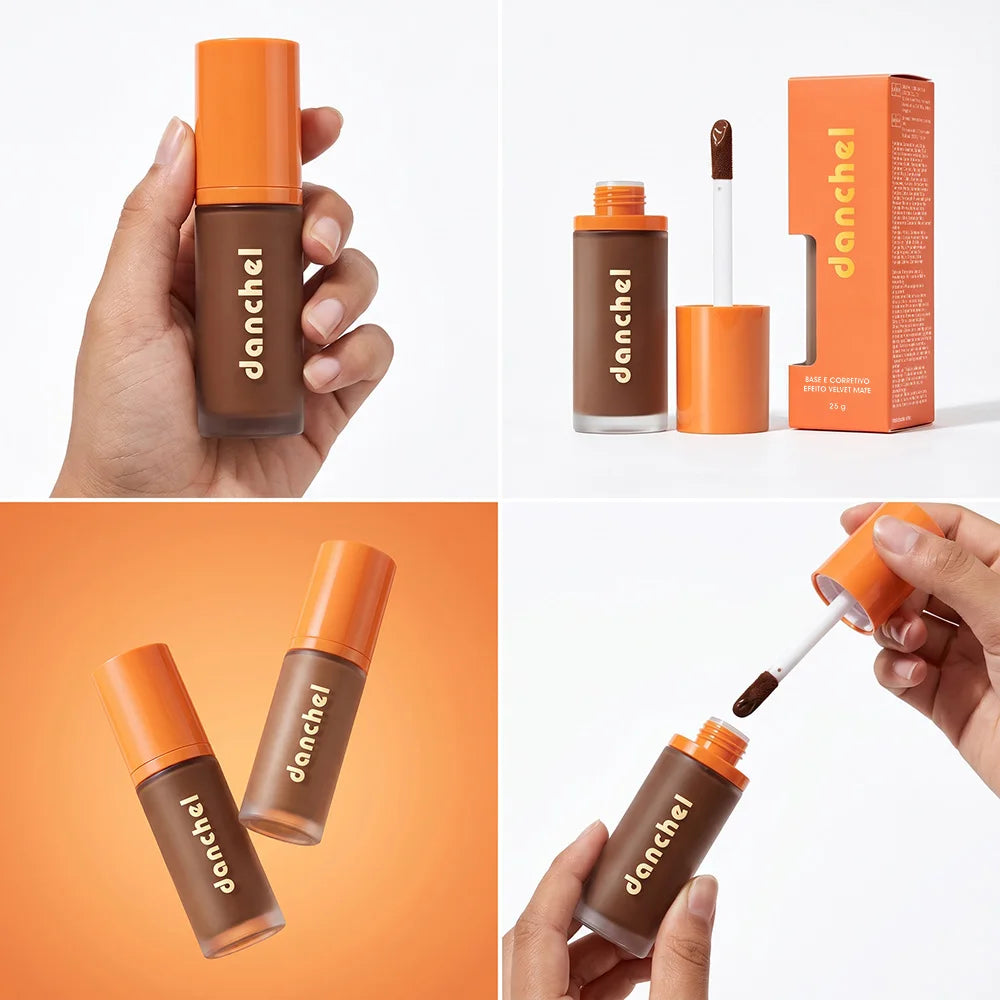 Velvet Matte Liquid Foundation and Concealer