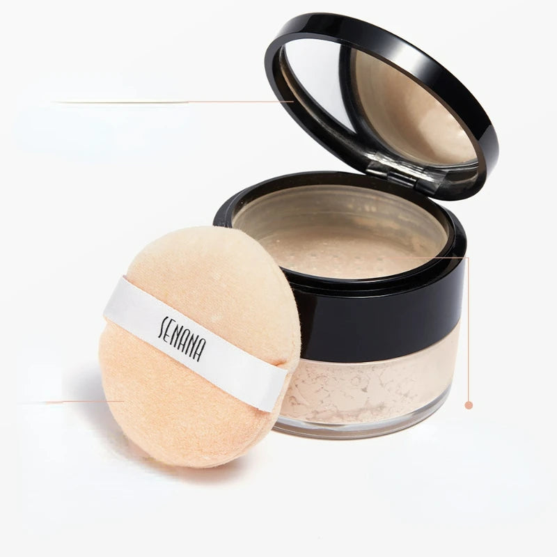 Hydrating Matte Loose Setting Powder for Flawless Skin