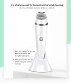 4-in-1 Electric Facial Cleansing Brush and Massager