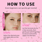 2-in-1 Natural Freckle Stamp Pen and Eyeliner