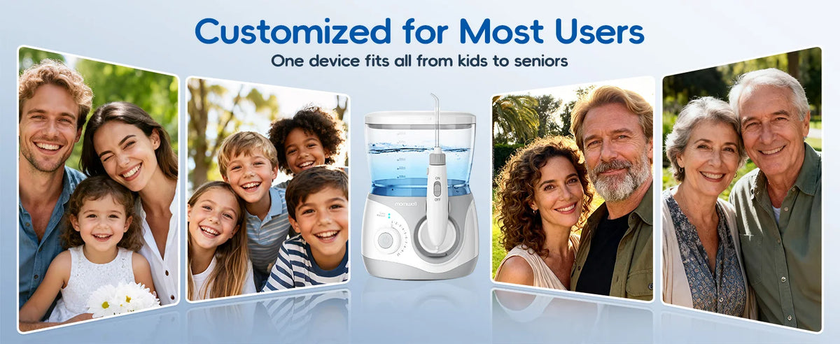 Electric Water Flosser for Teeth and Gum Health