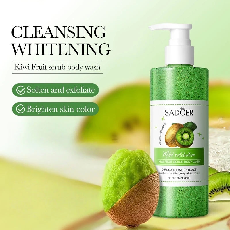 Exfoliating Kiwi Fruit Body Scrub Wash - 1