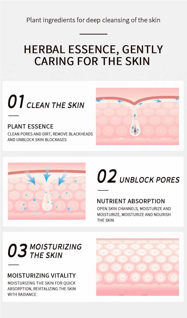 Deep Cleansing Nose Pore Strip and Blackhead Remover Kit - 10