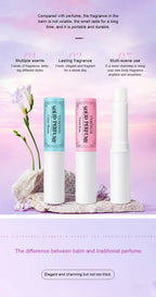 Portable Floral Solid Perfume Stick for Long-Lasting Fragrance