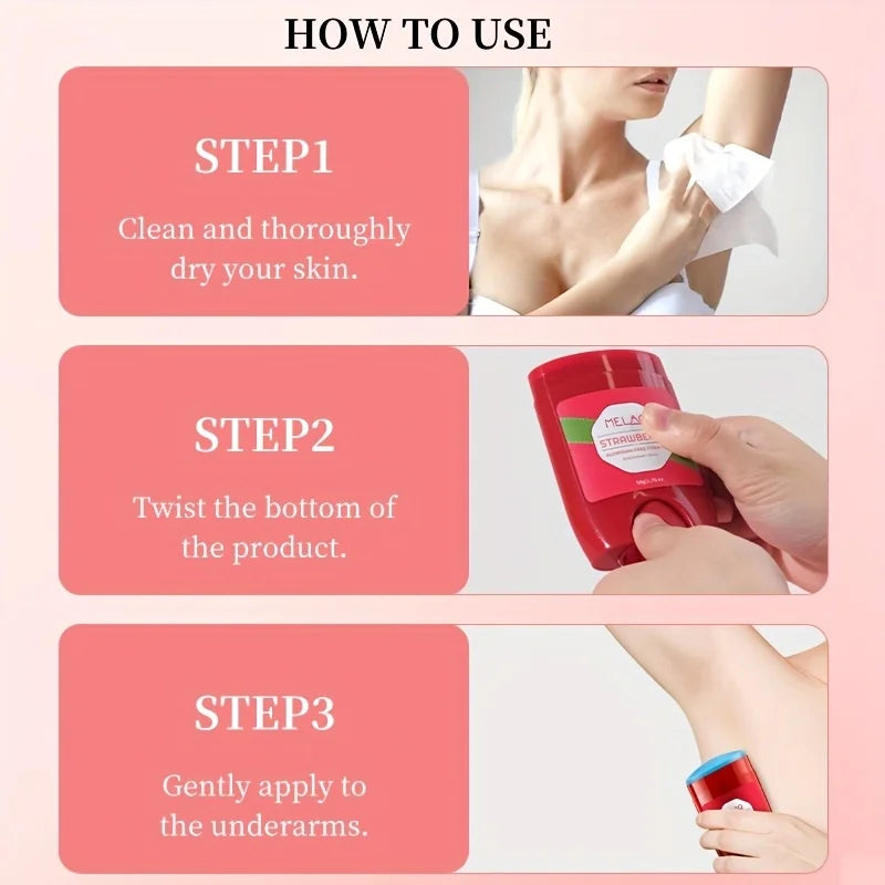 Long-Lasting Natural Scent Deodorant Stick - 6