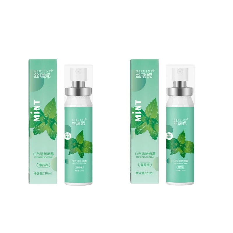 Portable Mint Breath Freshening Spray - 8