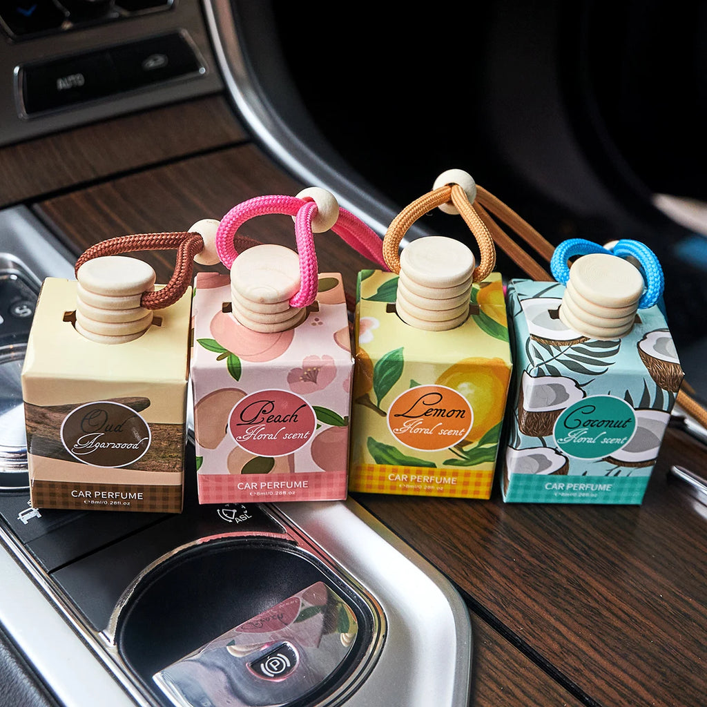 Hanging Fragrant Wooden Car Air Freshener