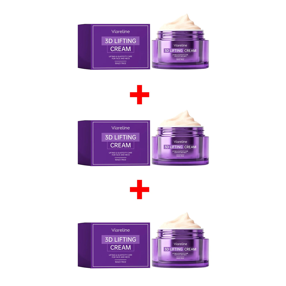 3D Face and Neck Firming Lifting Cream