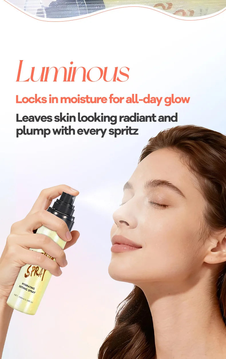Long-Lasting Hydrating Makeup Setting Spray - 10