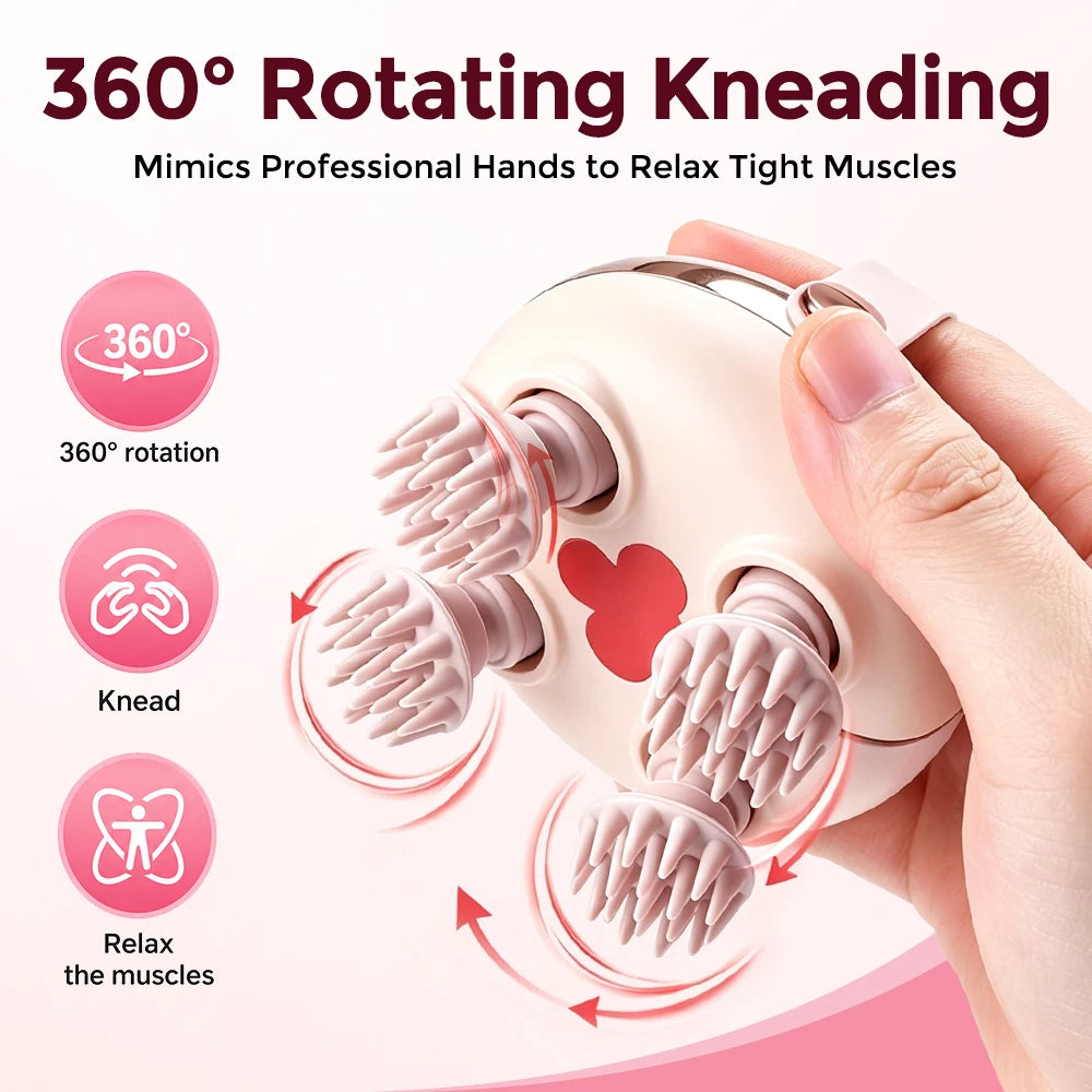 Electric Scalp and Head Massager for Stress Relief