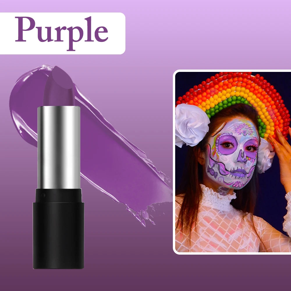 Waterproof Face and Body Paint Sticks for Cosplay and Parties