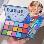 15-Color Shimmer and Matte Eyeshadow Makeup Palette