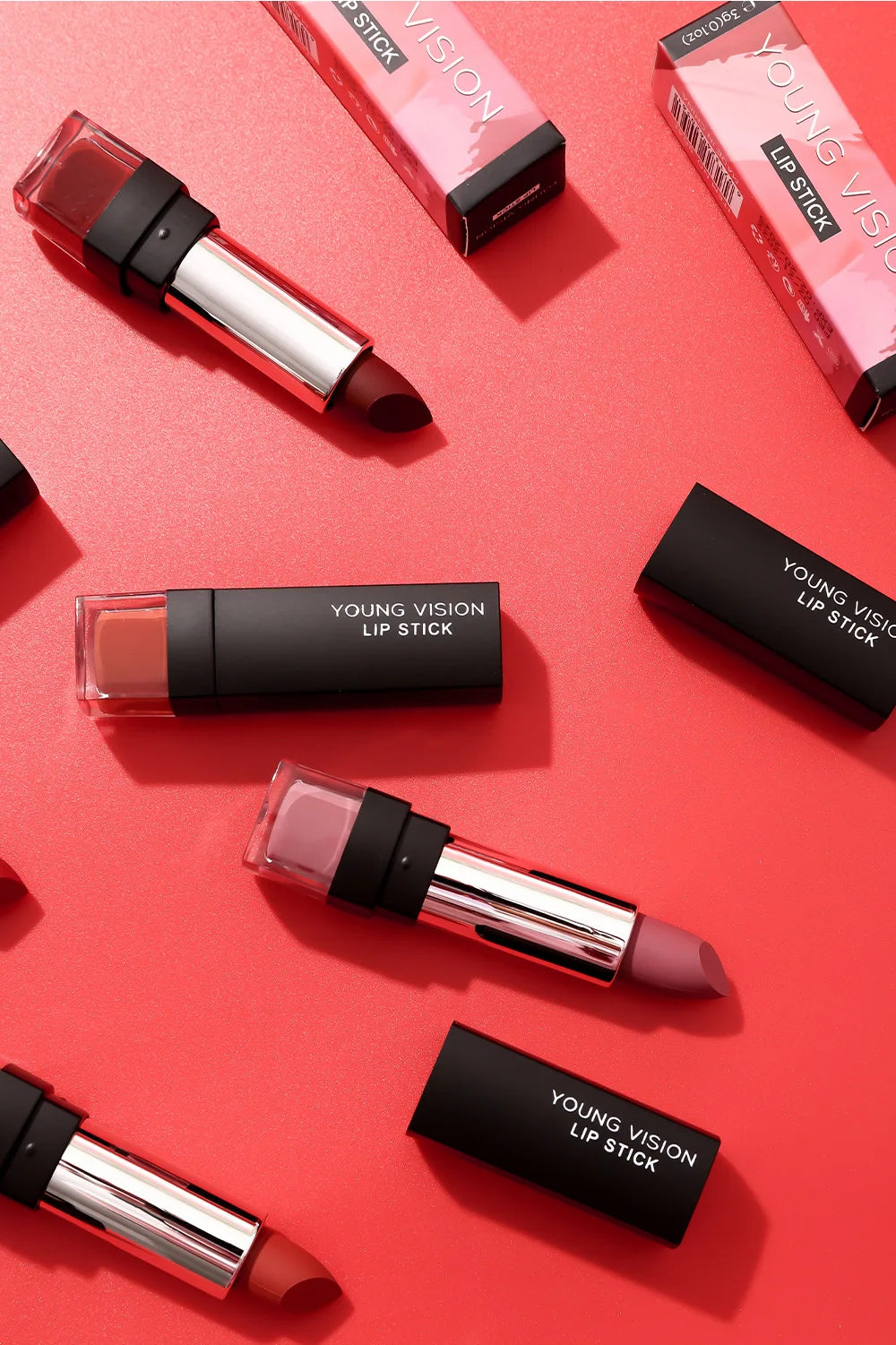 Matte Gothic Lipstick for Halloween Cosplay Makeup - 16