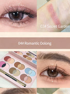 18-Color Vibrant Shimmer Eyeshadow Palette
