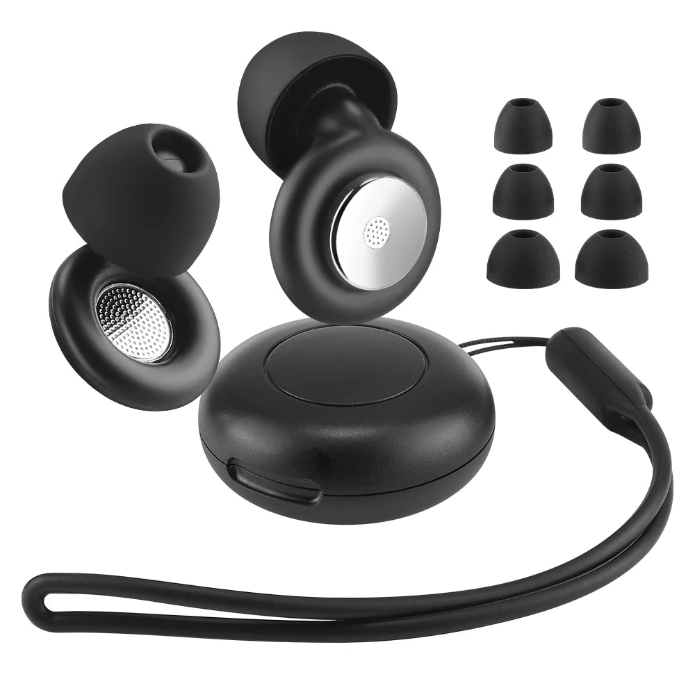 Reusable Noise-Canceling Silicone Sleep Earplugs