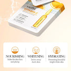 24K Gold and Vitamin C Hydrating Facial Sheet Mask Set