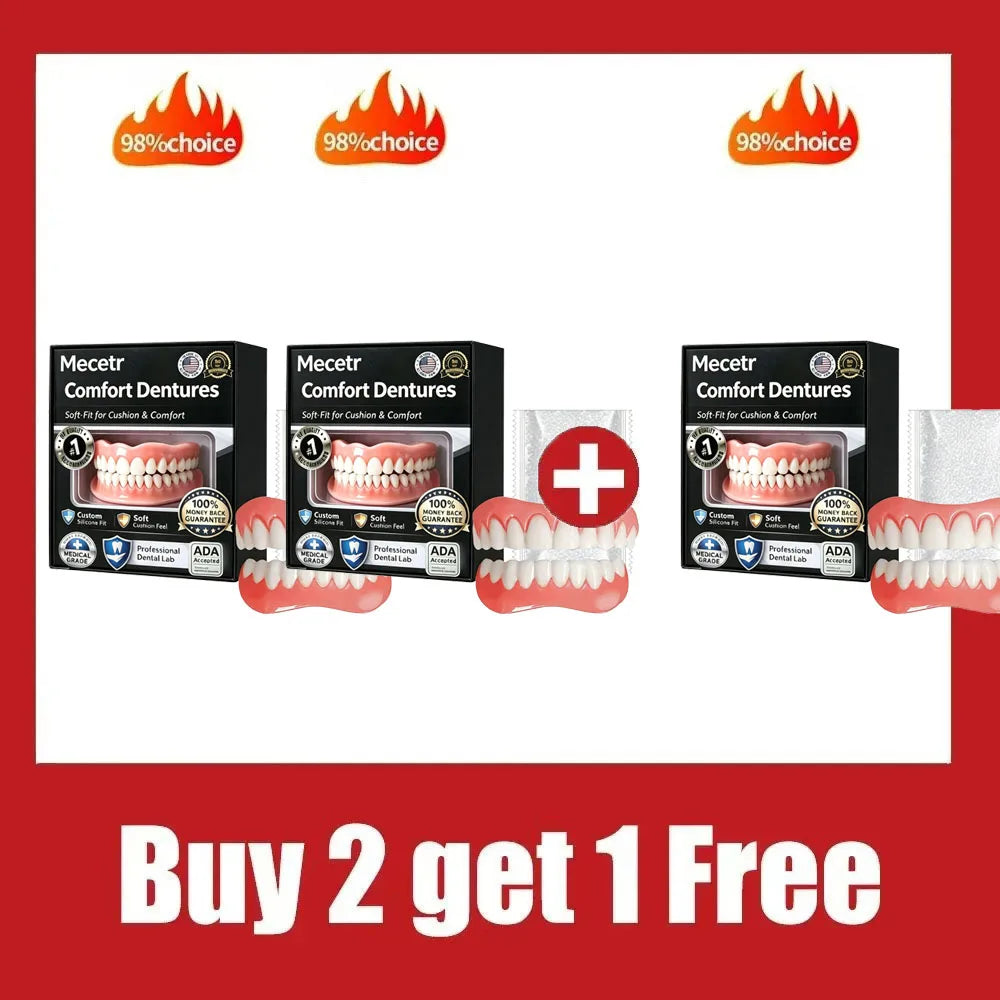 Adjustable Natural Fit Dentures for Smile Confidence