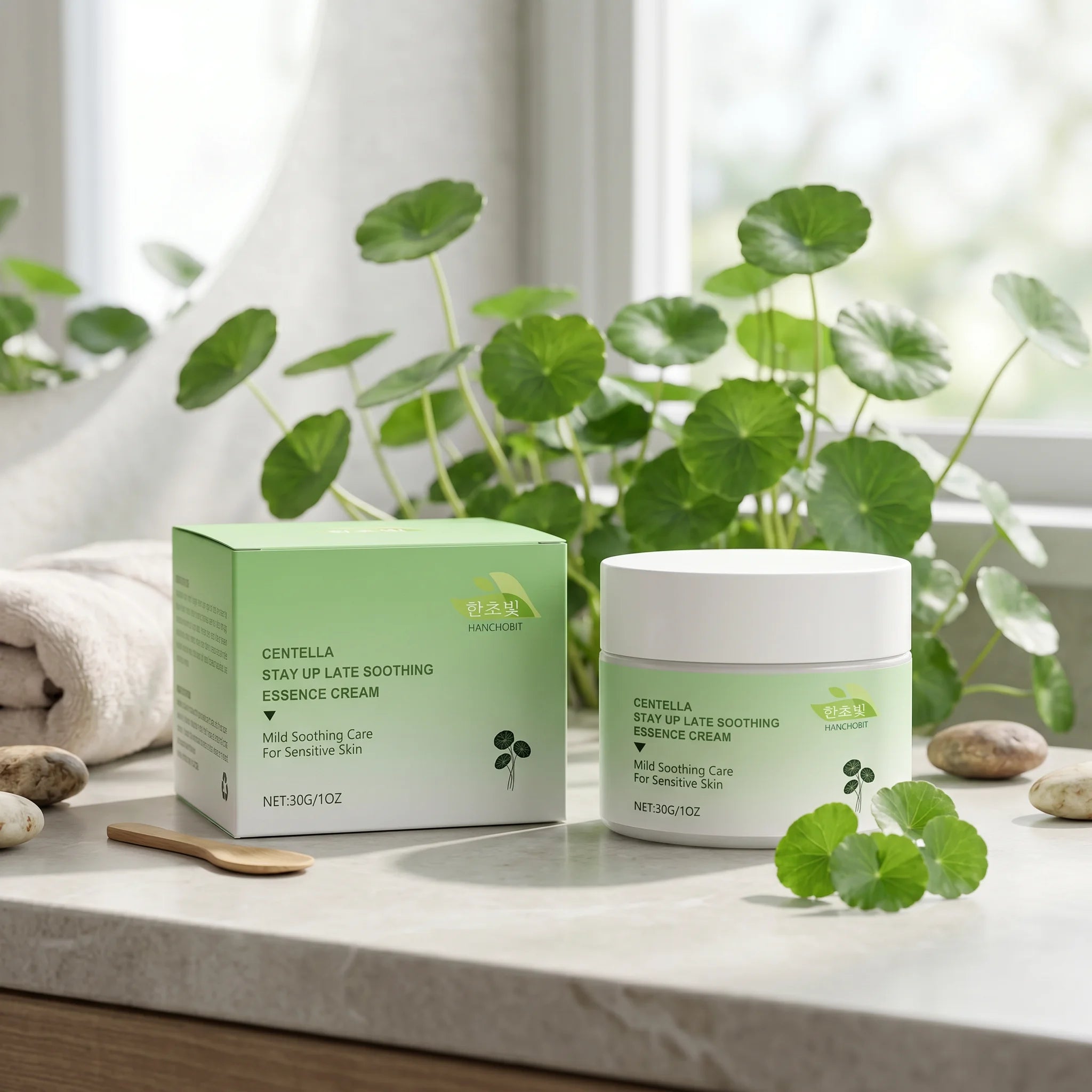 Centella Asiatica Soothing Facial Cream for Sensitive Skin - 3