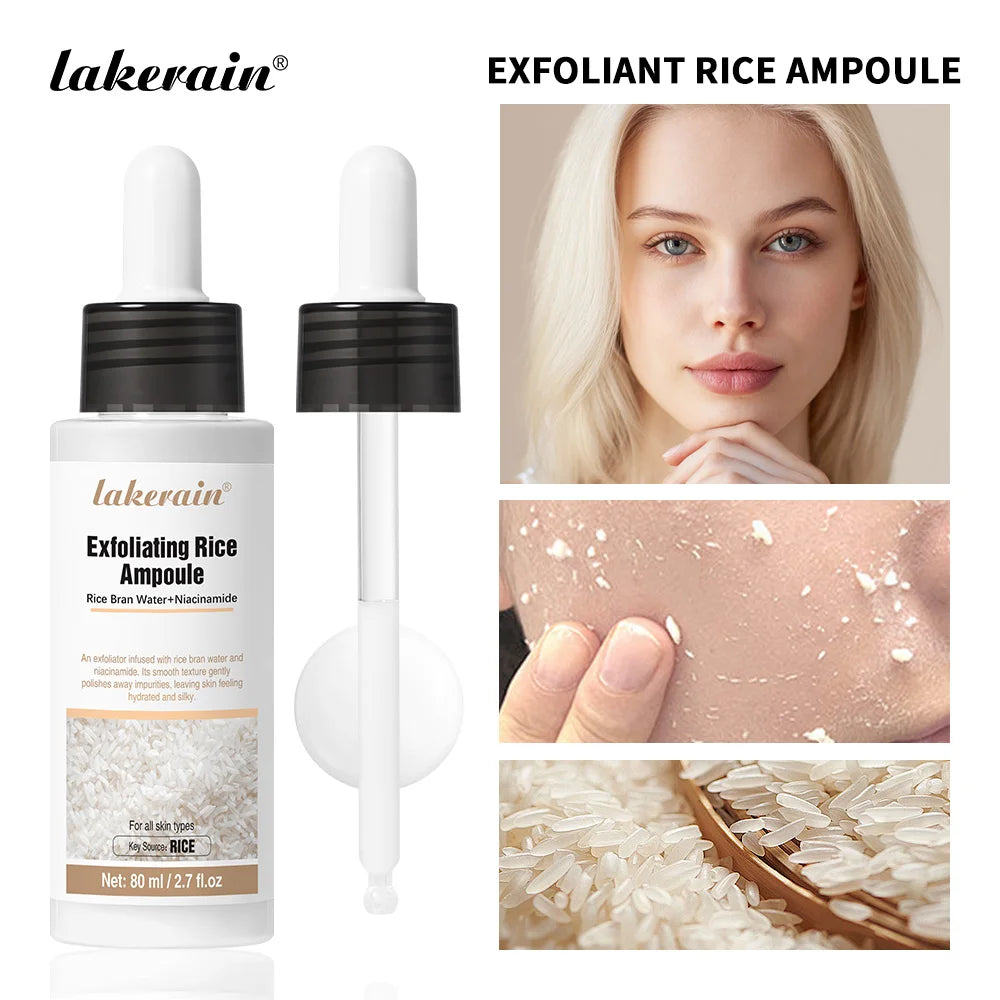 Exfoliating Rice Essence for Deep Pore Cleansing and Brightening