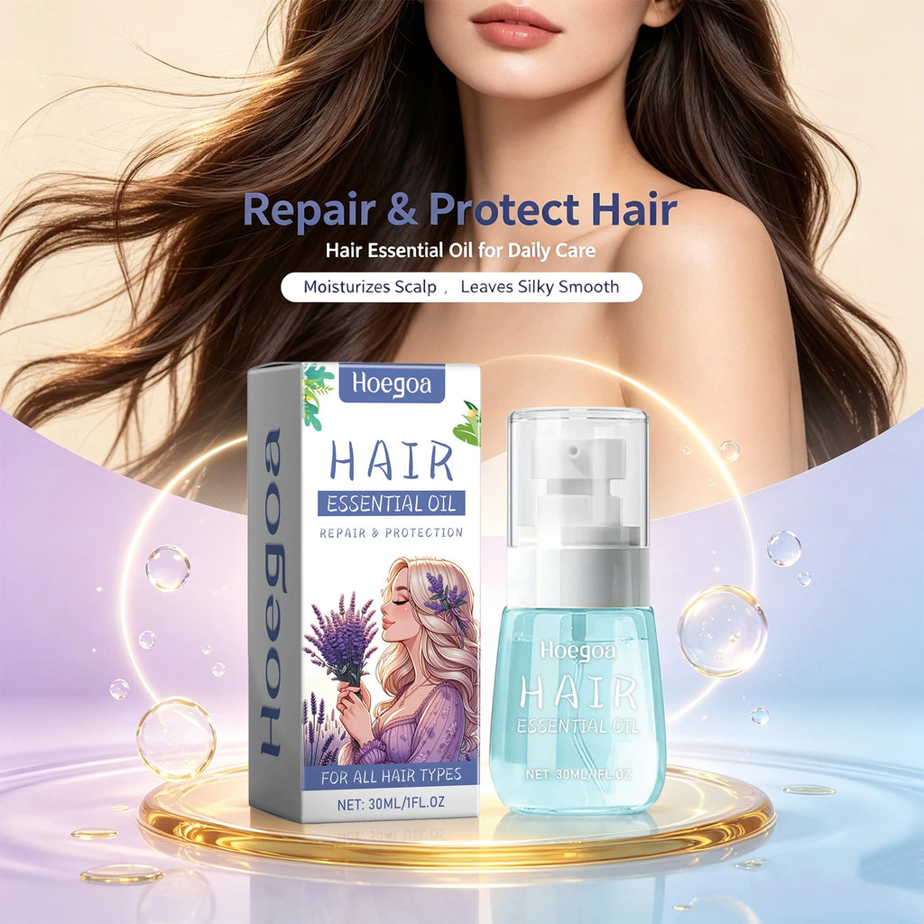 Lavender Hair Repair and Frizz Control Oil