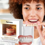 Comfortable Custom-Fit Realistic Denture Set