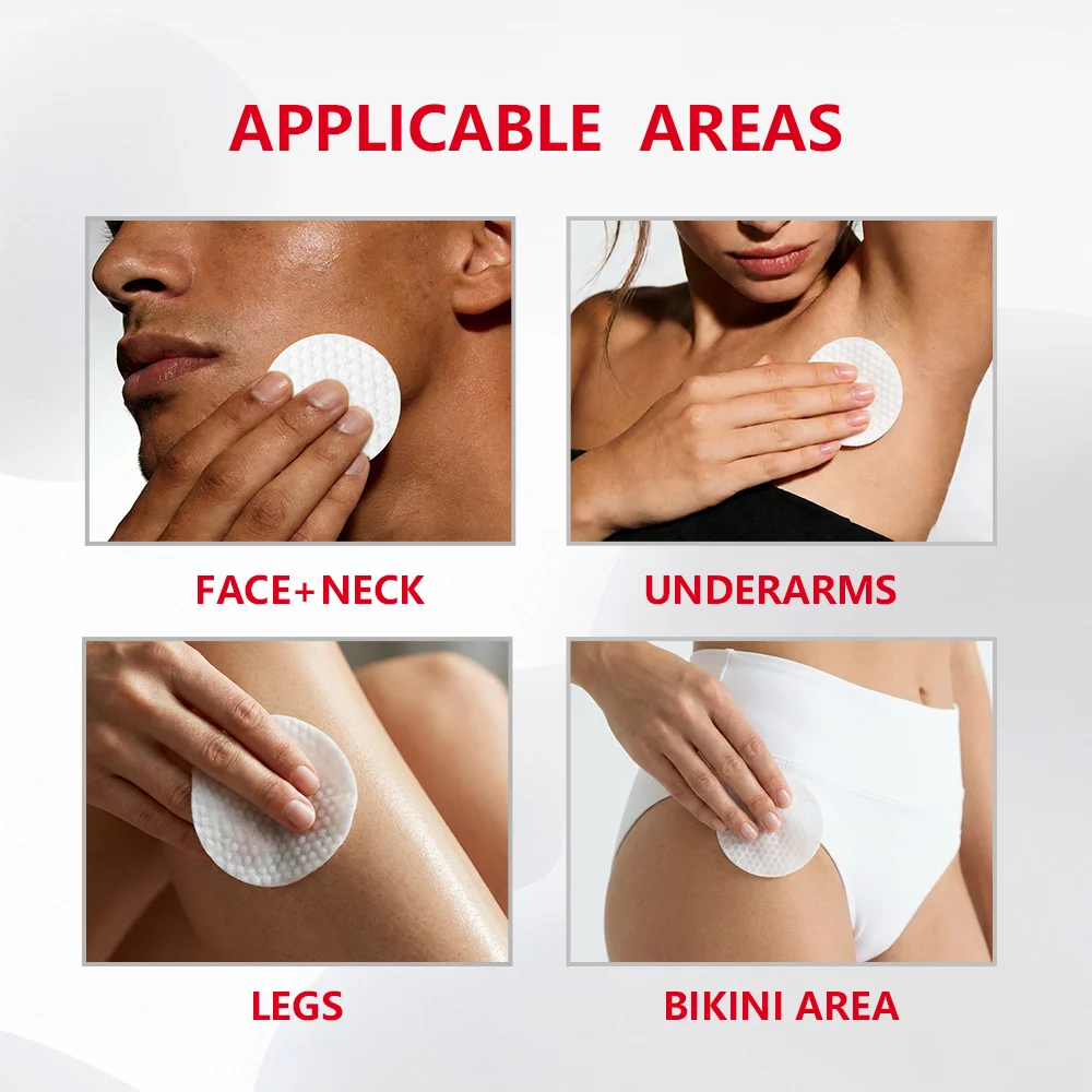 Exfoliating Ingrown Hair and Razor Bump Treatment Pads - 4