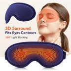 Heated Vibrating Eye Massager for Stress Relief