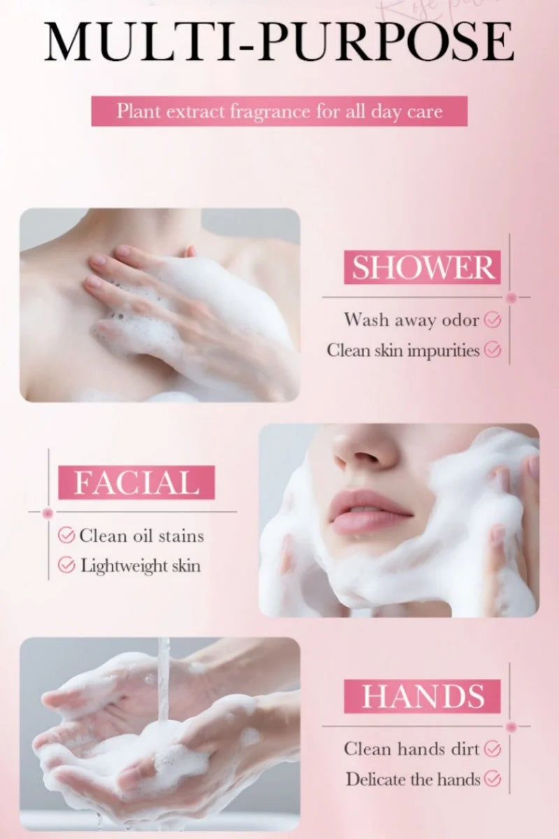 Hydrating Rose Milk Cleansing Soap for Soft Glowing Skin