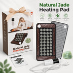 Natural Jade Stone Heating Pad for Back and Body Pain Relief