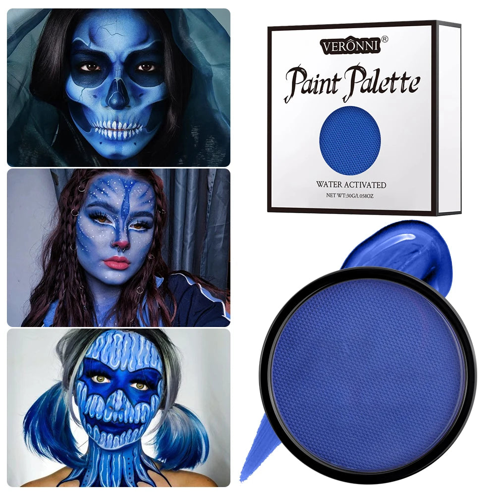Water-Based Professional Face and Body Paint for Costumes