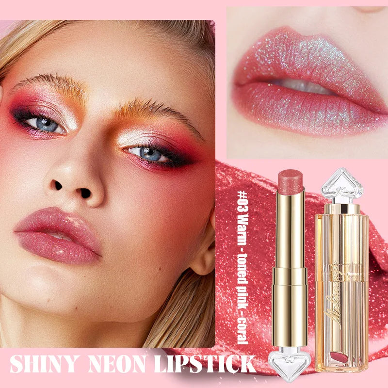 Long-Lasting Pearlescent Color-Changing Lipstick