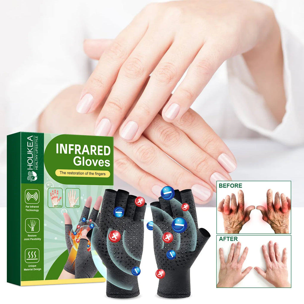 Magnetic Compression Gloves for Arthritis and Joint Pain Relief