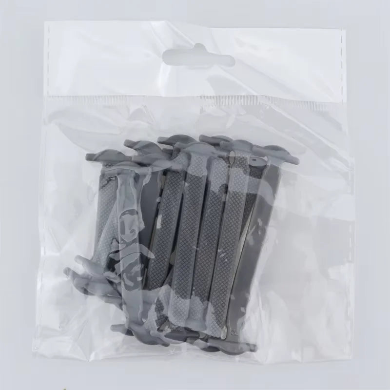 Elastic No-Tie Silicone Shoe Laces - 8