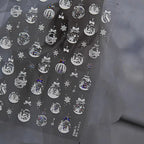 Festive Christmas Holiday Nail Art Decals