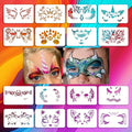 Reusable Face Painting Stencils for Parties and DIY Makeup