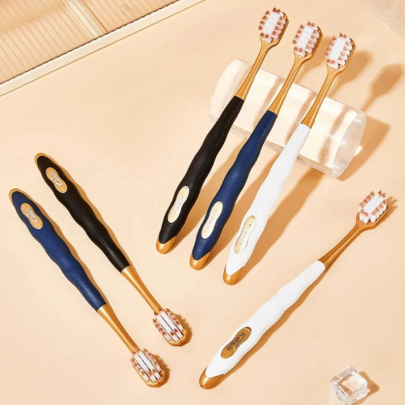 Ultra-Soft Wide Head Toothbrushes for Gum Protection