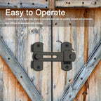 90 Degree Stainless Steel Security Door Latch Bolt